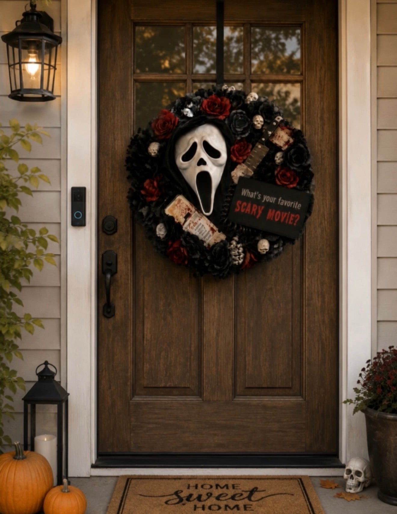 GhostFace Wreath