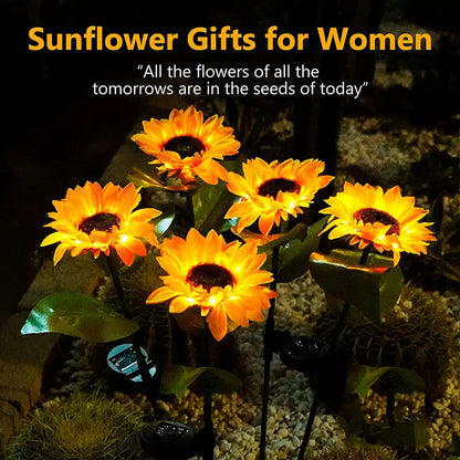 Rust&Rose Sunflowers Light