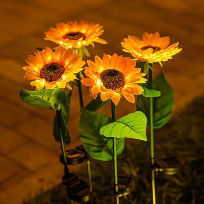 Rust&Rose Sunflowers Light
